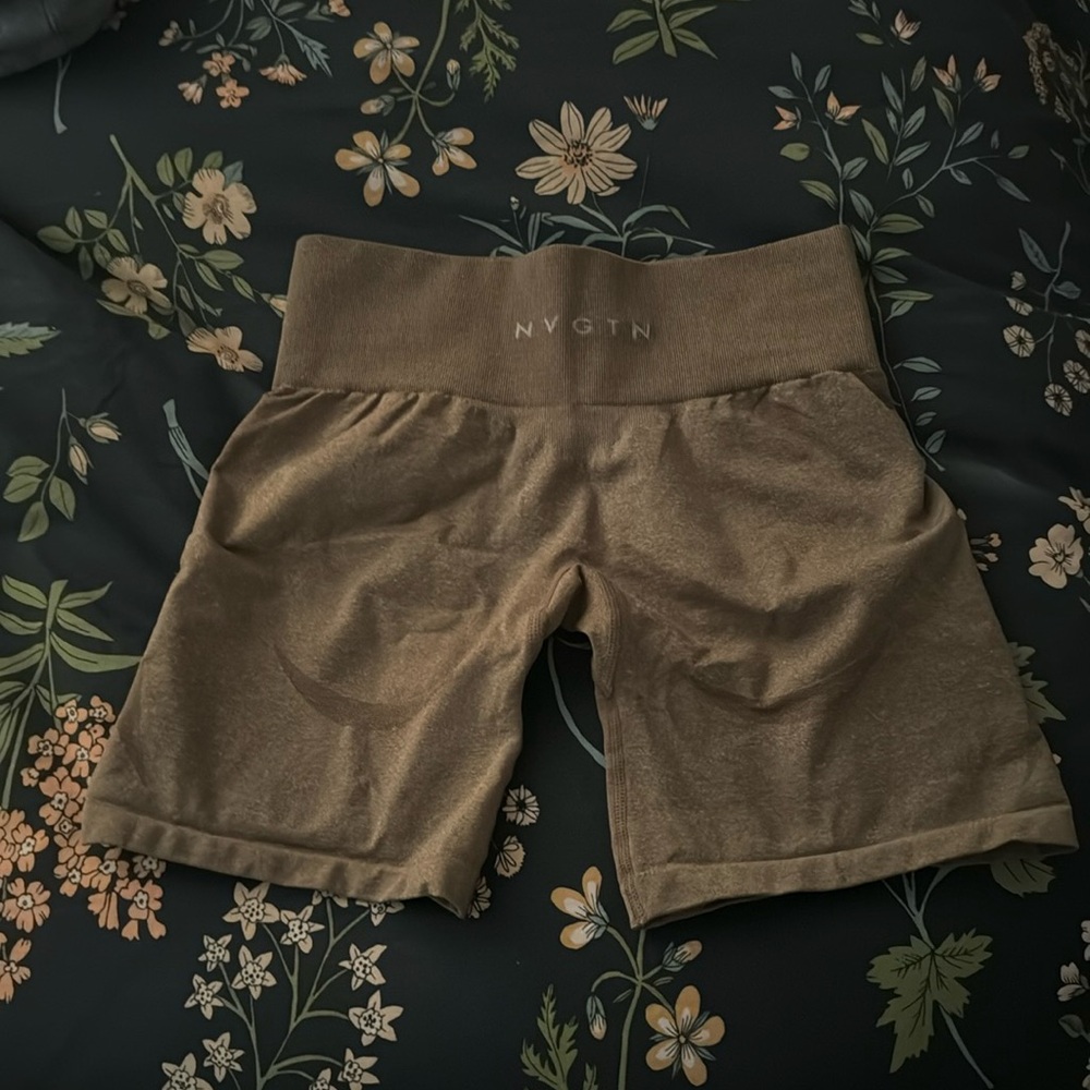 Nvgtn Mocha Contour Shorts